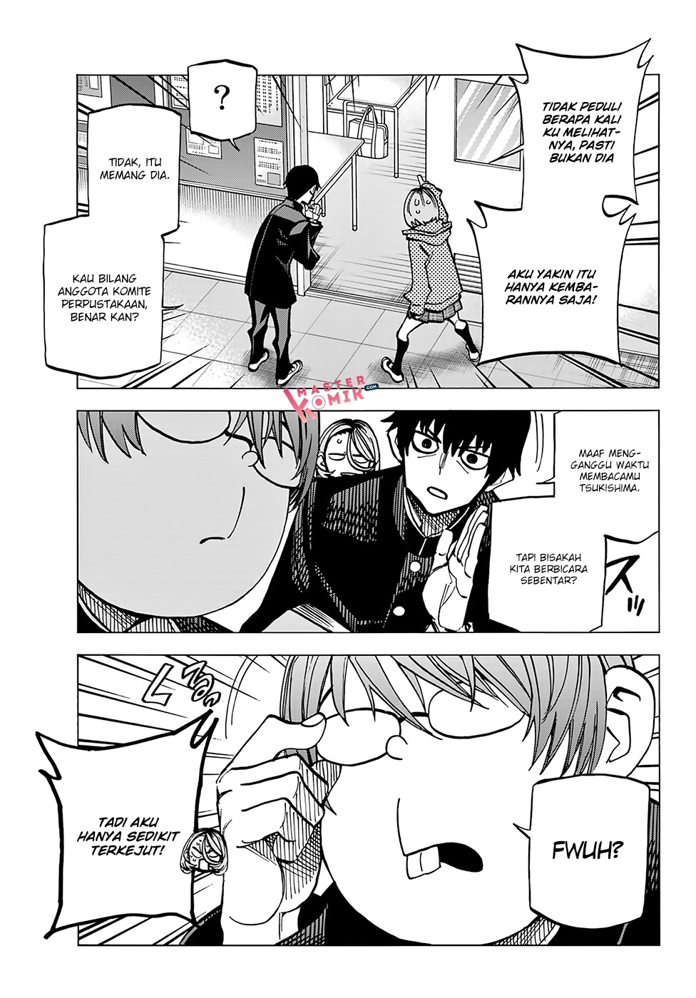 The Story Between a Dumb Prefect and a High School Girl with an Inappropriate Skirt Length Chapter 05 Gambar 13
